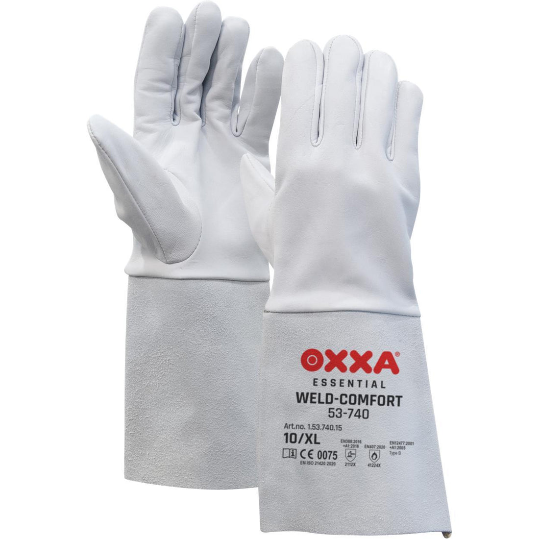 OXXA® Weld-Comfort 53-740 handschoen — doos à 12 paar