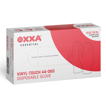 OXXA Vinyl-Touch 44-060 vinyl wegwerphandschoenen, naturel