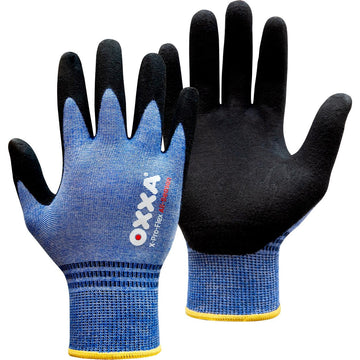 OXXA X-Pro-Flex All-Season 51-500 gevoerde werkhandschoen, zwart/blauw