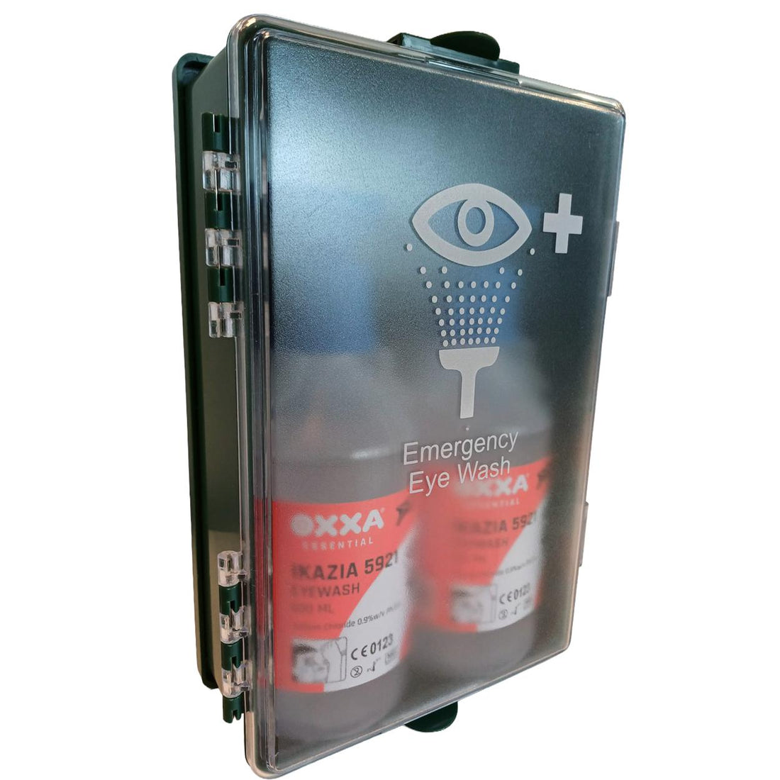 OXXA® Radboud 5931 wandhouder inclusief 2 OXXA® oogspoelflessen 500 ml