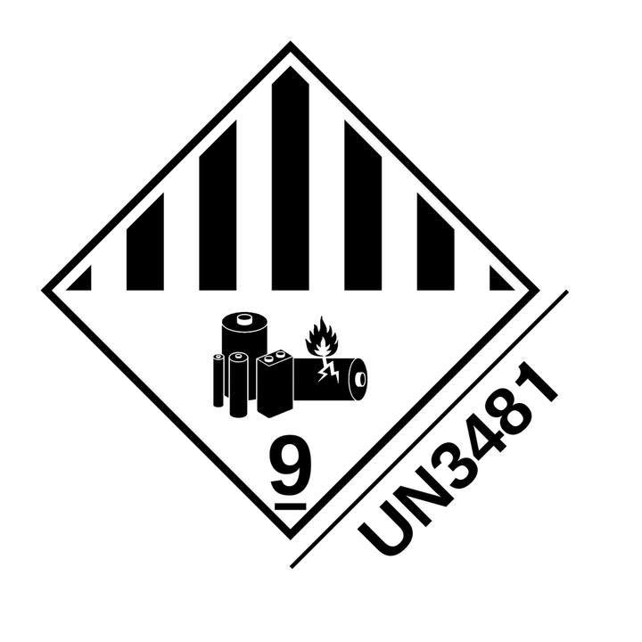 Lithiumbatterijen (UN 3481)