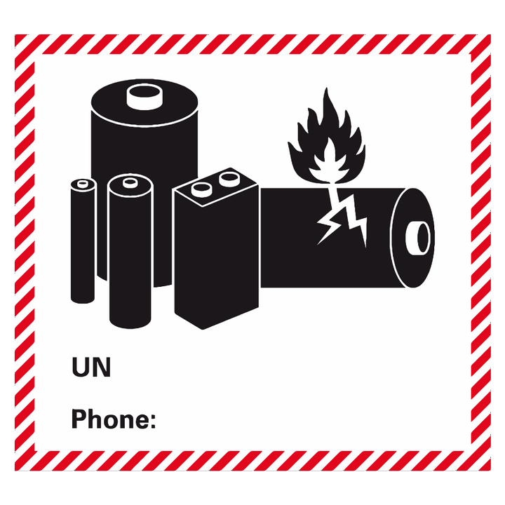 Lithium-ionbatterijen (UN 3480)