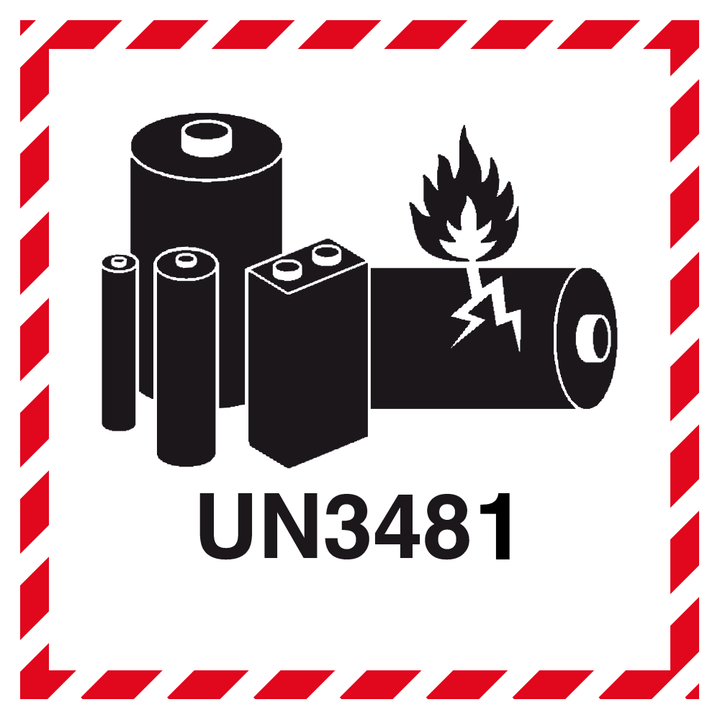 Lithium-ionbatterijen (UN 3481)