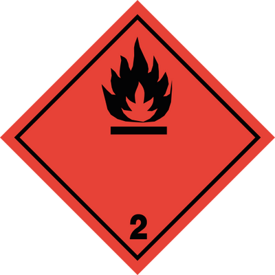 ADR 2.1 — Brandbaar gas