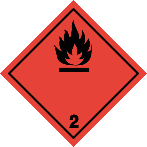 Brandbaar gas