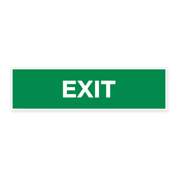 Tekstbord EXIT