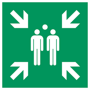 Verzamelplaats — ISO 7010 E007