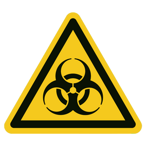 Biologisch gevaar — ISO 7010 W009