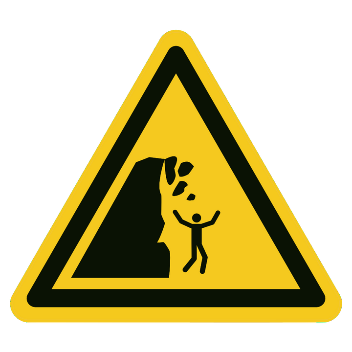 Vallend gesteente / steenslag