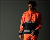 Fluor Orange-Navy • sfeer
