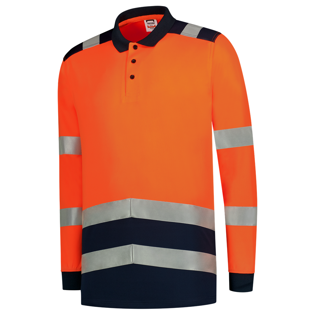 Tricorp Poloshirt High Vis Bicolor Lange Mouw