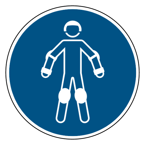 Draag beschermkleding voor watersport